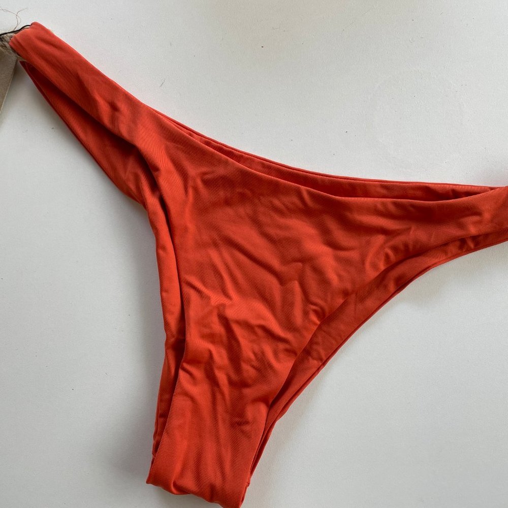 Signature High Hip Bottom - Toast Swim